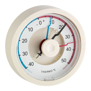 Analogue maxima-minima-thermometer