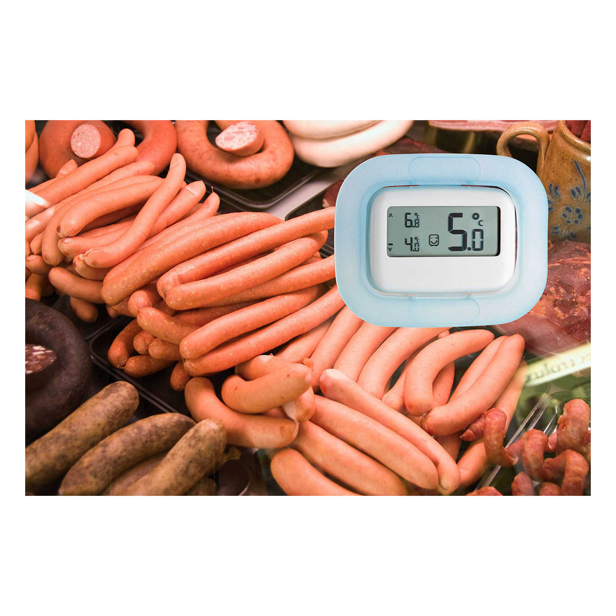 Digitales Kühl-Gefrierschrank-Thermometer