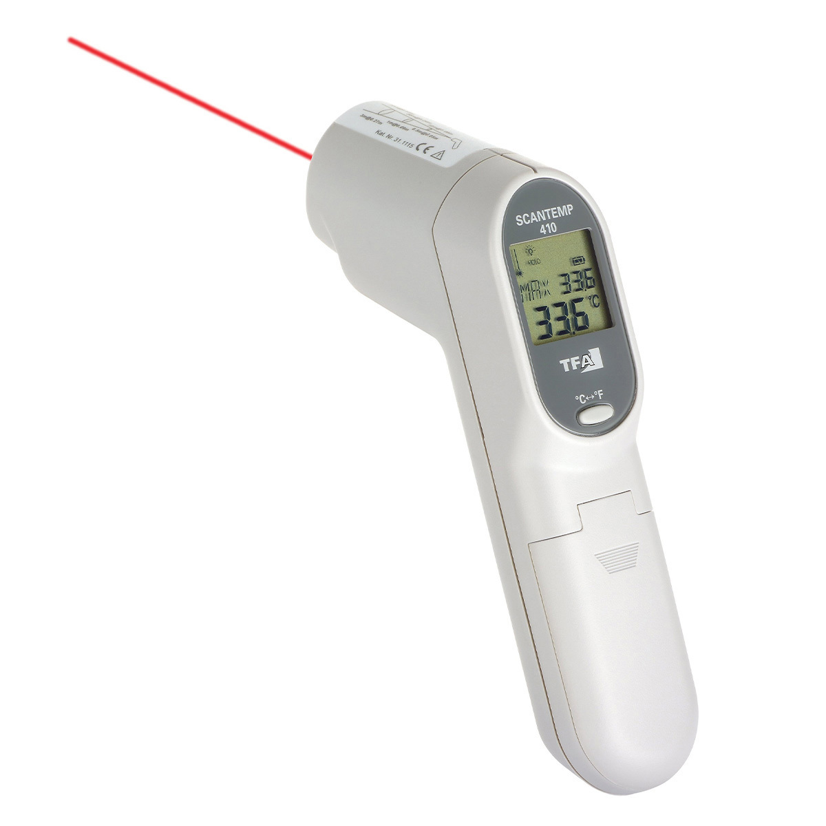 Cardinal ScanTemp 410 Handheld Infrared Thermometer Range 33°C to 500°C