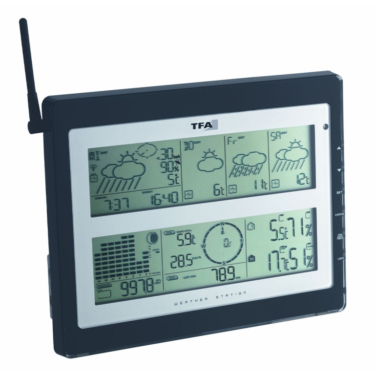 tfa wireless rain meter manual