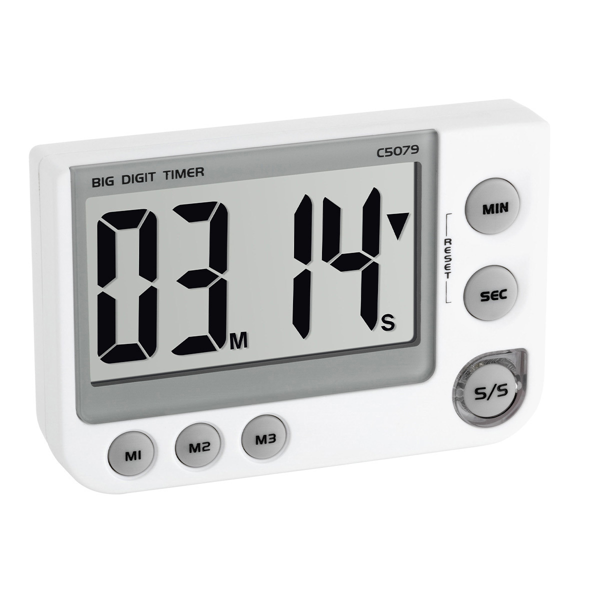 TFA Dostmann timer da cucina PUCK, 38.1028.20, timer per uova magnetico,  timer, con indicazione del
