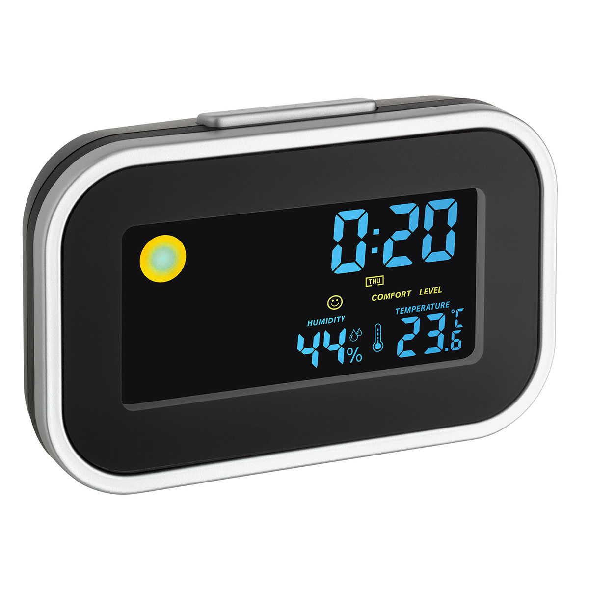 TFA Wez Analogue with Digital Temperature & Humidity Wall Clock