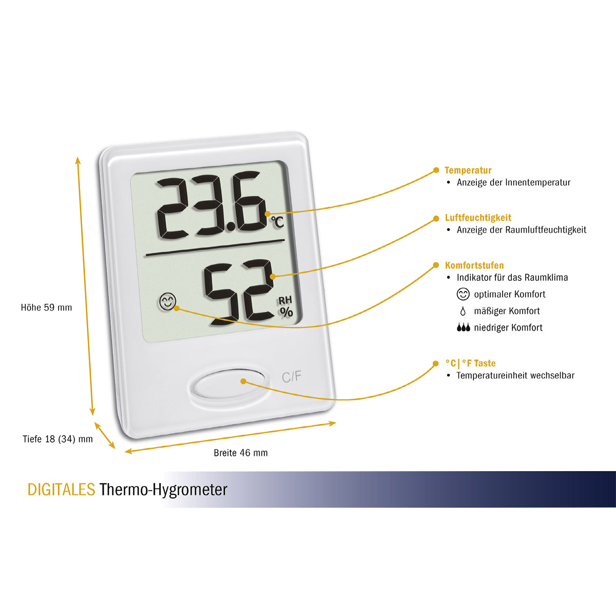 Thermo-Hygrometer (RT817E)