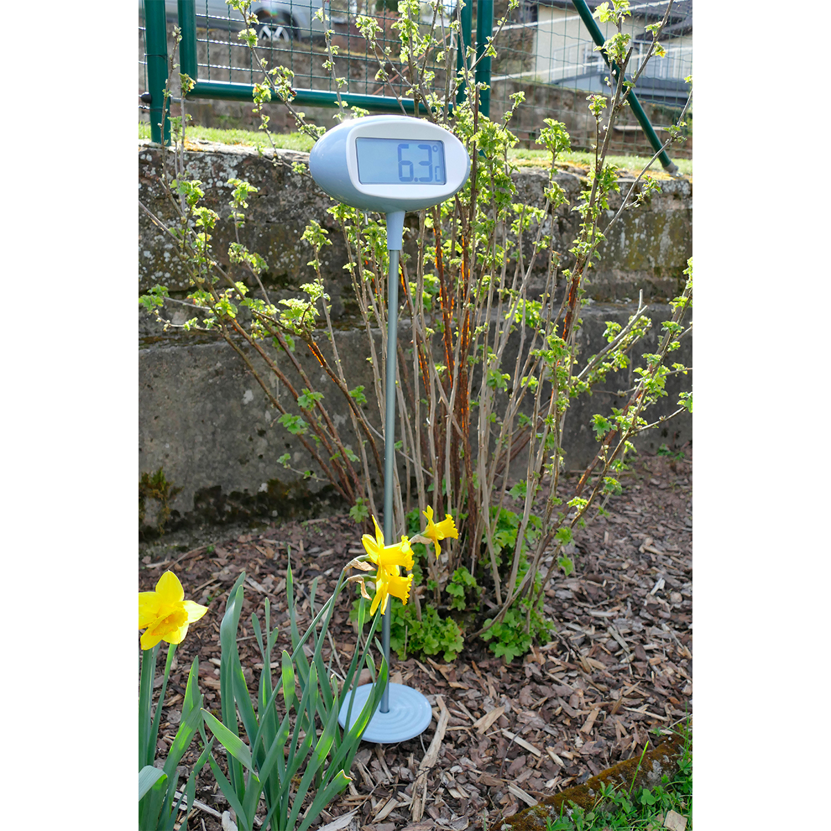 Digitales Design Gartenthermometer ORION