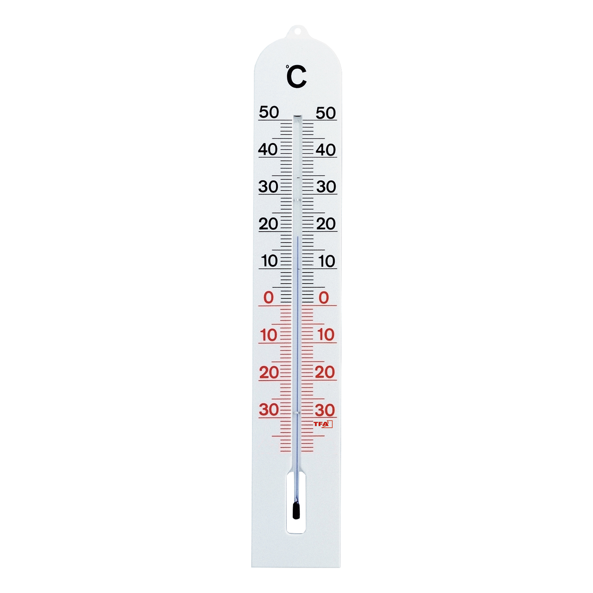 Thermomètre TFA Thermomètre intérieur analogique en hêtre 12.1005