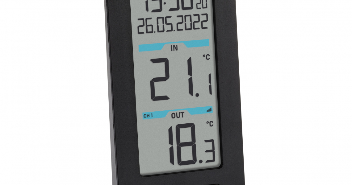 TFA Dostmann Funk-Thermometer LOGOneo Funk-Thermometer digital
